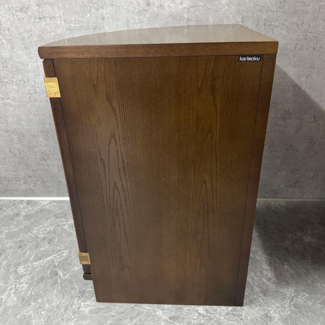 カリモク家具 KARIMOKU コーナーキャビネット ガラス コロニアル