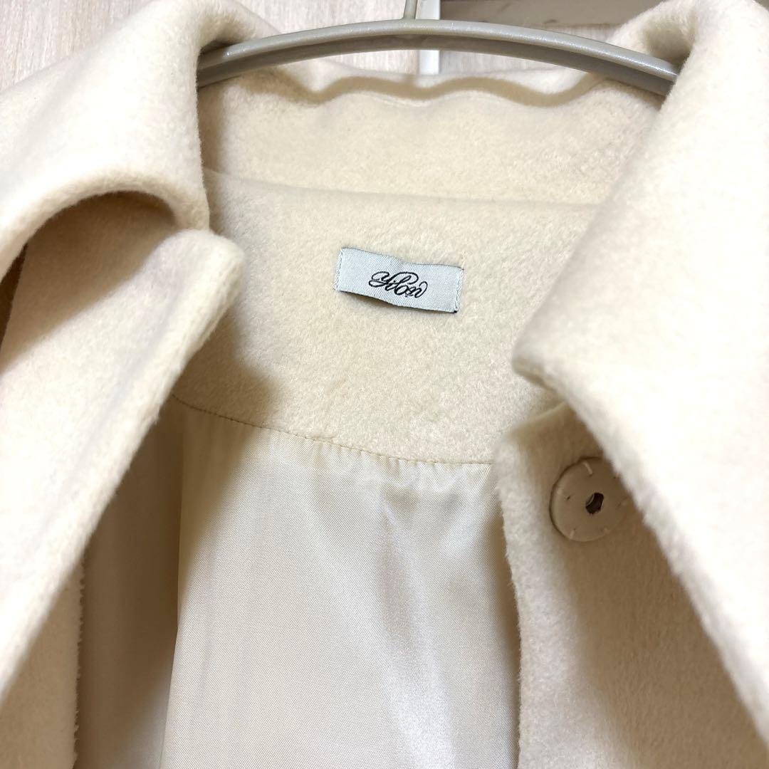 最終値下げ❣️YILON SERENE SHAGGY COAT アイボリー
