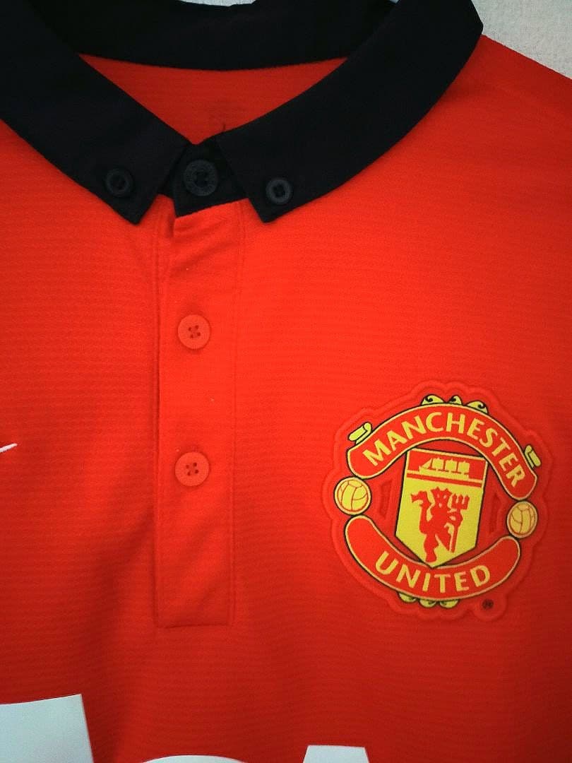 【200.】マンU 香川真司 13/14 CL仕様ユニフォーム Sサイズ