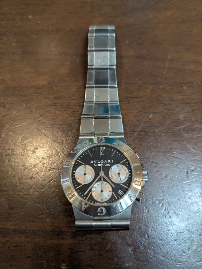 BVLGARI　ディアゴノAUTO　CH35S D 3937　クロノグラフ