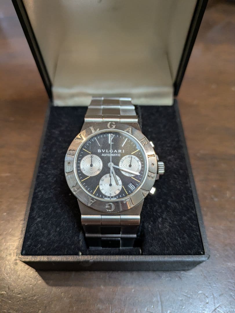 BVLGARI　ディアゴノAUTO　CH35S D 3937　クロノグラフ