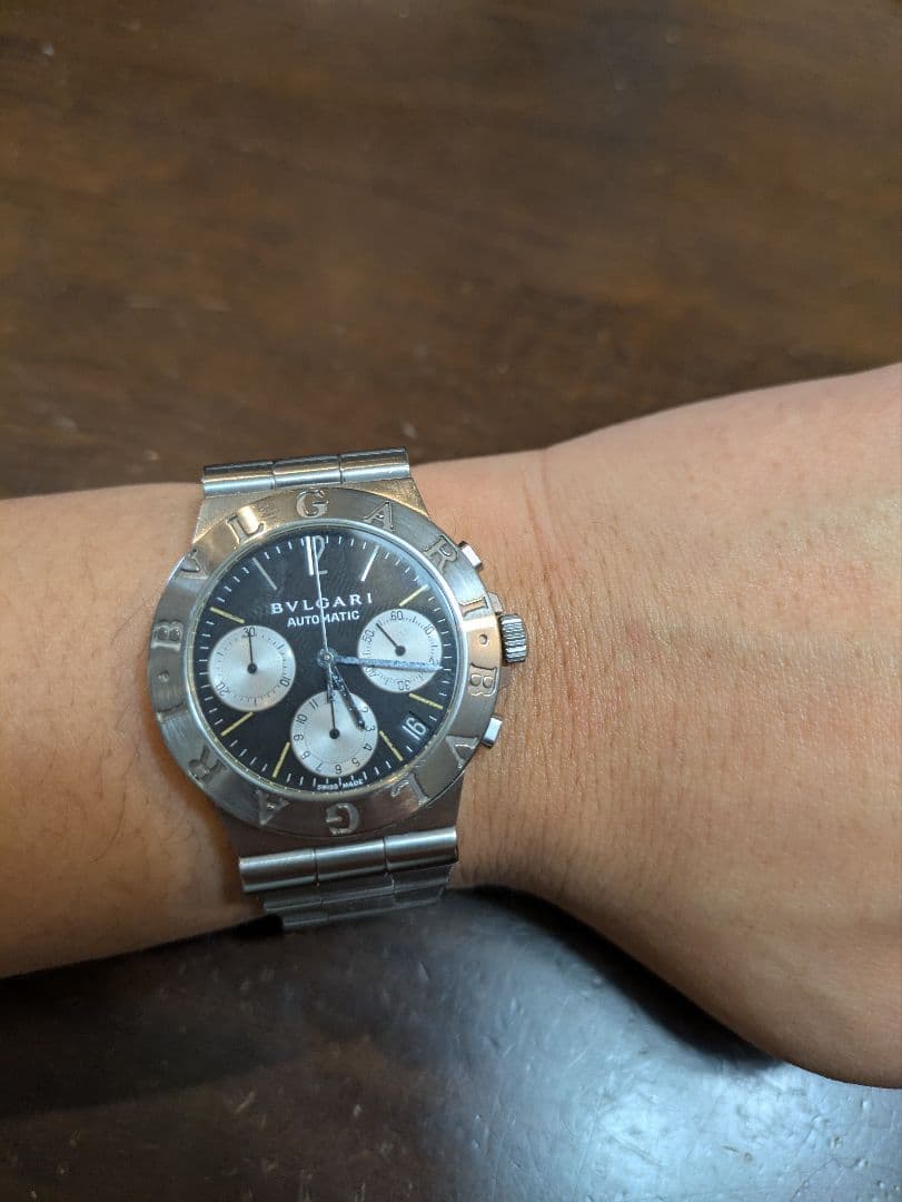 BVLGARI　ディアゴノAUTO　CH35S D 3937　クロノグラフ