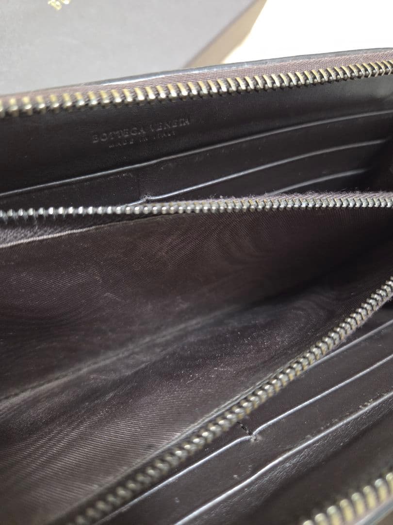 BOTTEGA VENETA 茶色 長財布