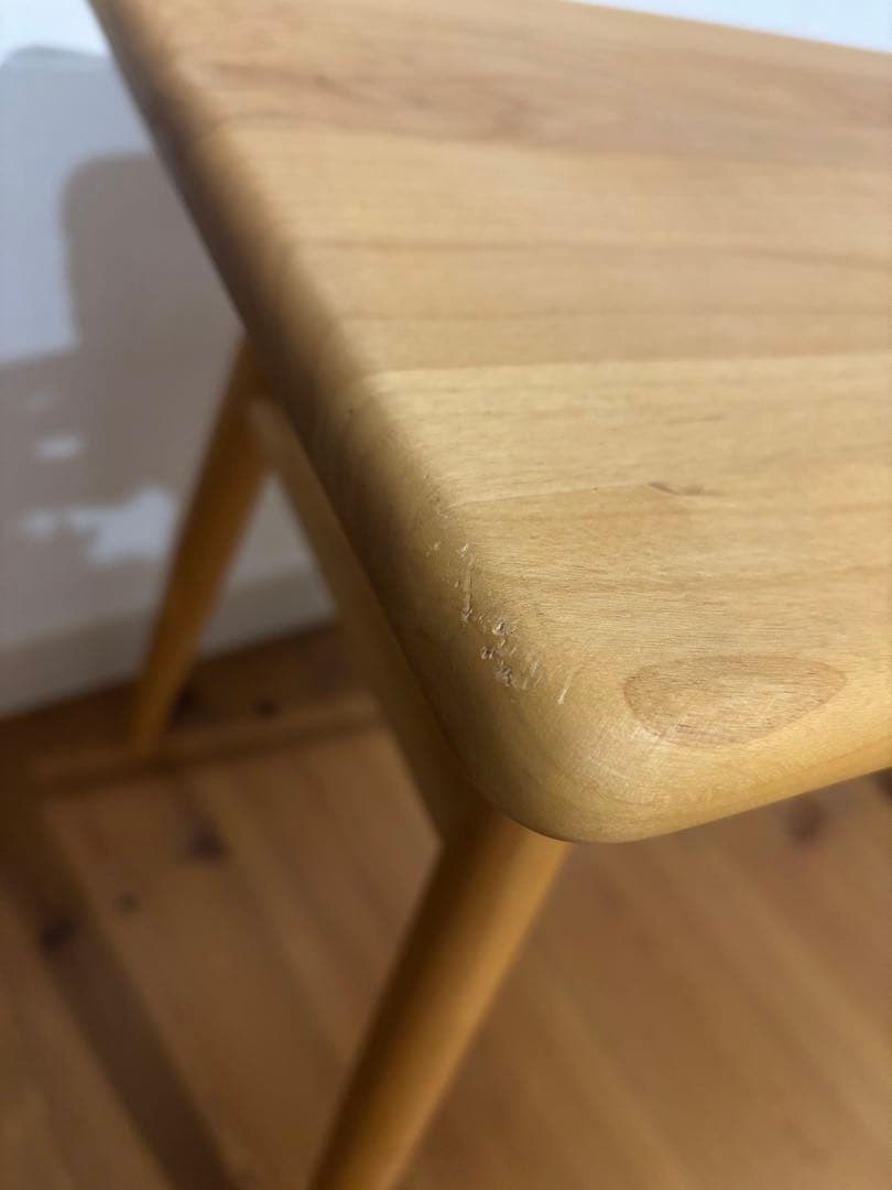 モモナチュラル　サイドテーブル　キッズデスク