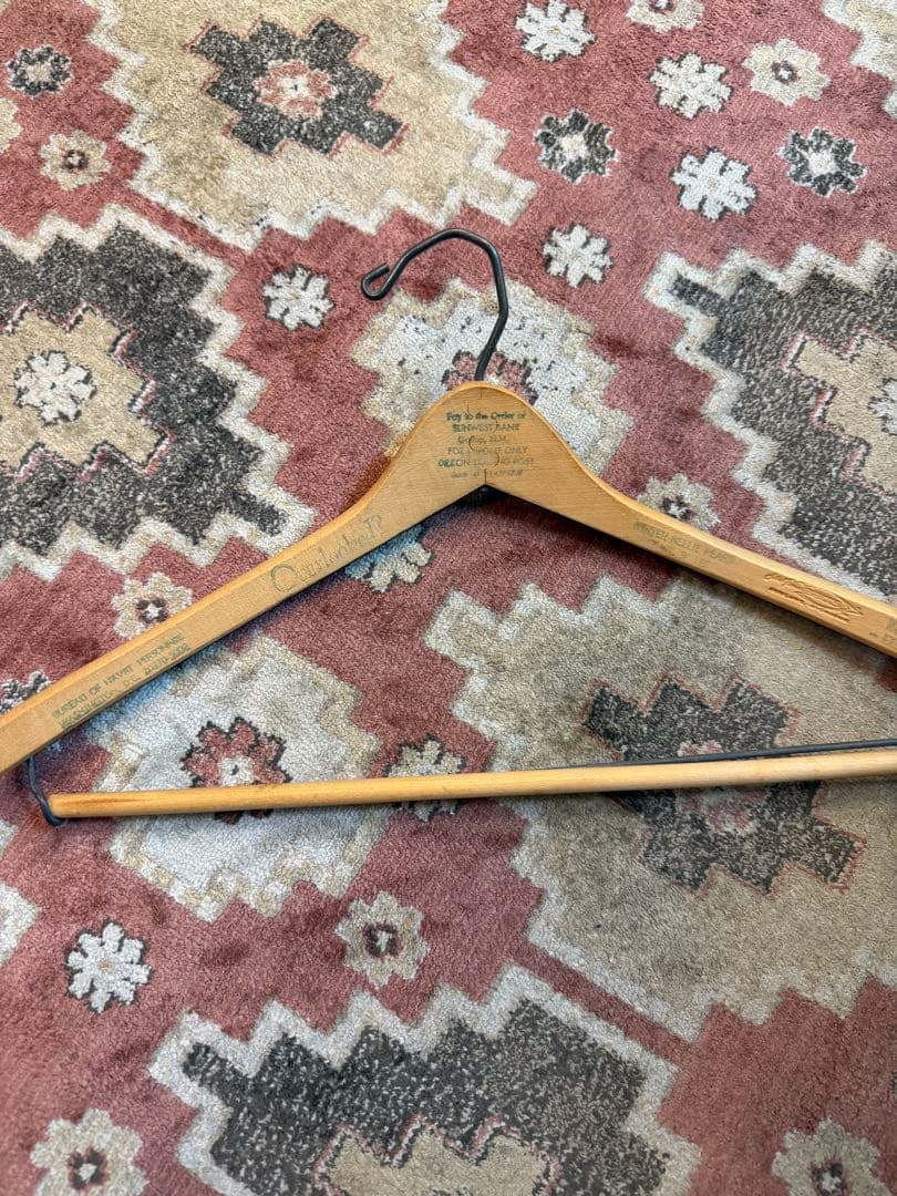 60s VINTAGE アドバタイジング ハンガー 5本セット アメリカ製