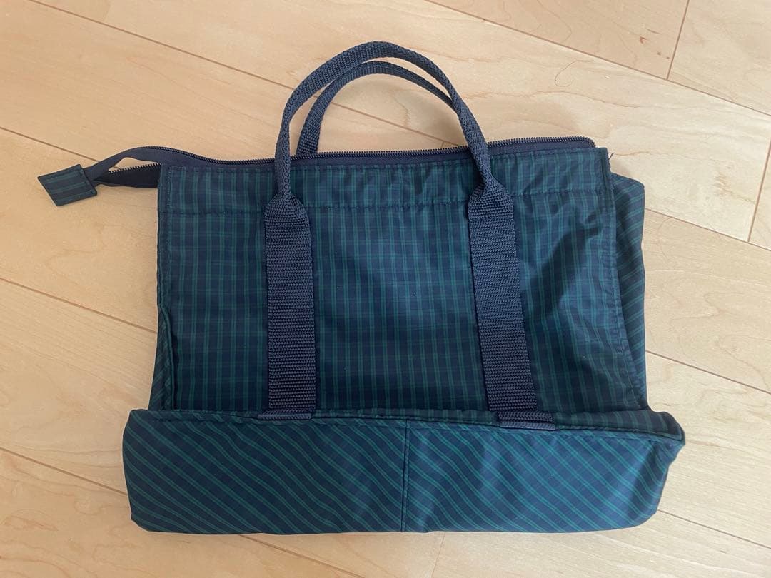 familiar　ファミリア　ブラックウォッチトートバッグ