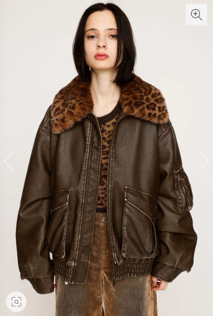 SLY WASHED PUFFER ブルゾン タグ付き