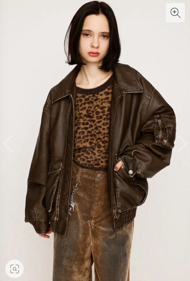 SLY WASHED PUFFER ブルゾン タグ付き