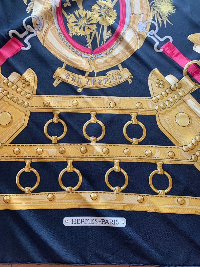 HERMES エルメススカーフ 88×87