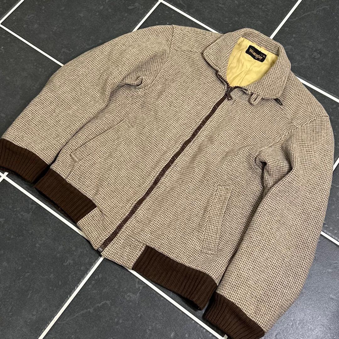 70s Wrangler 【ユーロ　riri　ハリントンジャケット　希少】