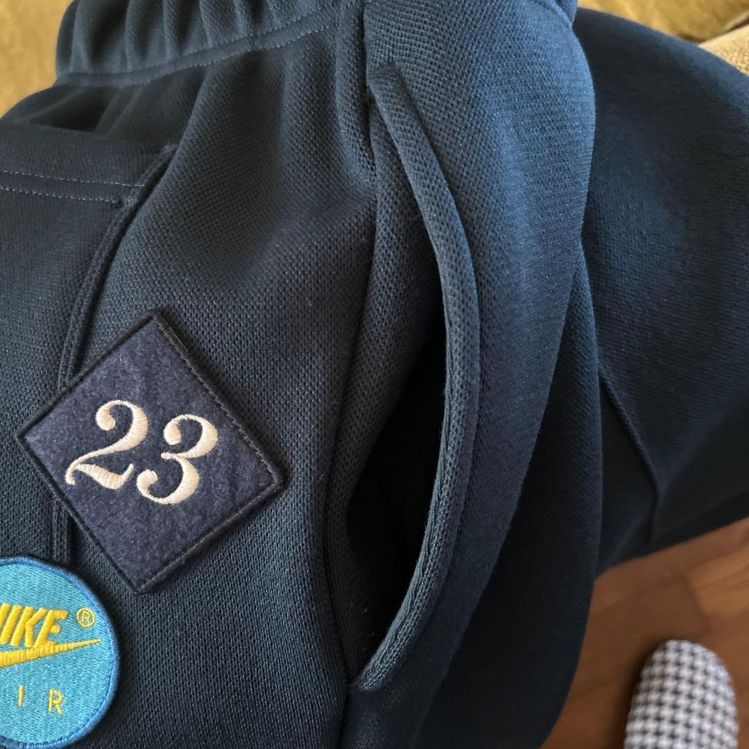 Jordan × Union Leisure Pants navy 野村訓市着