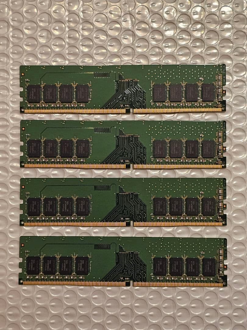 <動作確認済み>DDR4 8GB×4枚 32GB sk1