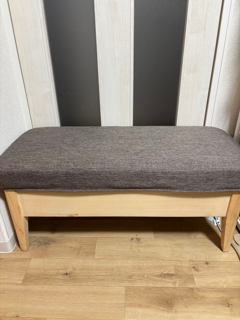 ベンチチェア① 収納あり