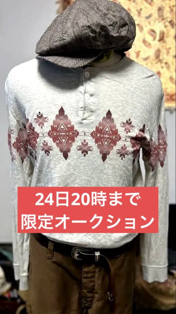 Y*u様 希少　コットンガーゼダブルフェイス　ダブルアールエル　RRL ネイティ