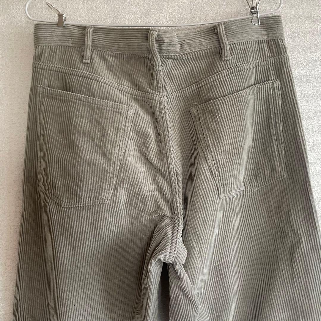 AURALEE コーデュロイパンツ　グリーン