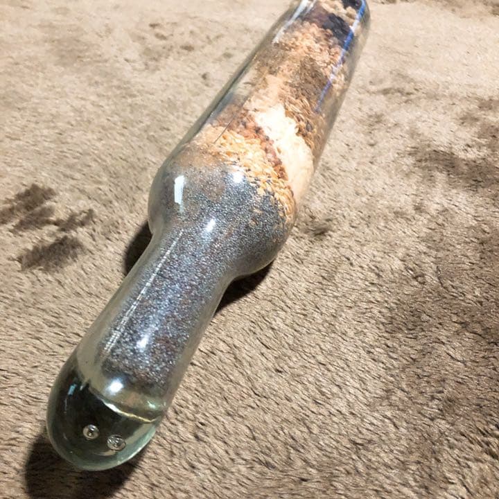 スパイス ガラスボトル glass bottle インテリア ハーバリウム風