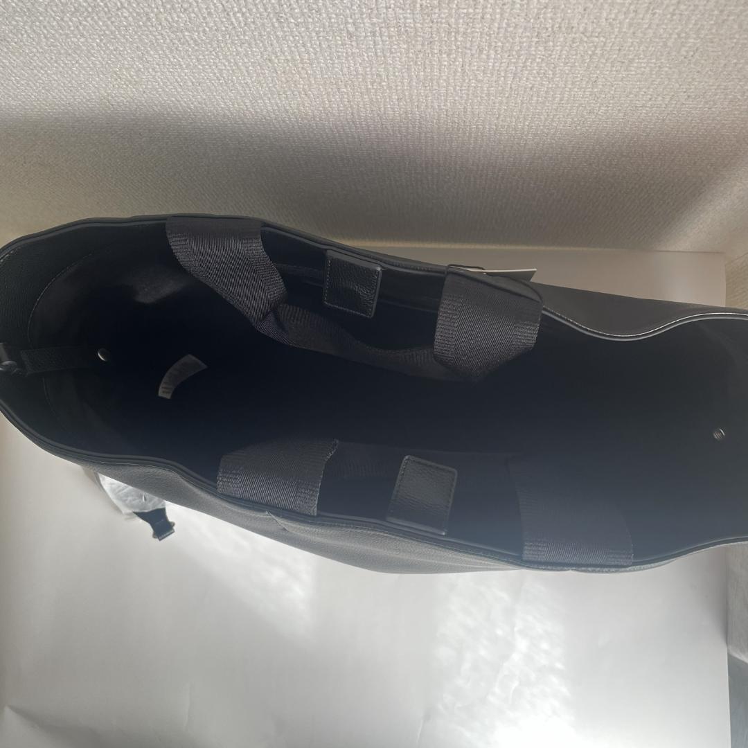【新品】  トート バッグ 無地 シンプル 大容量 黒