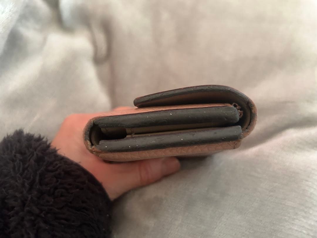 Louis Vuitton ピンク三つ折り財布