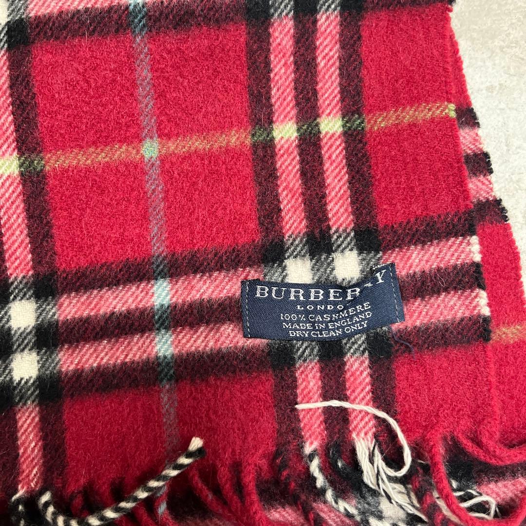 BURBERRY タータンチェック ウールストール