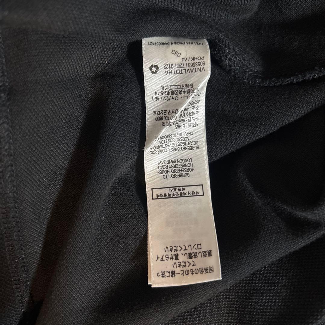 BURBERRYバーバリー キッズ ポロワンピース　8Y　美品　プリーツ