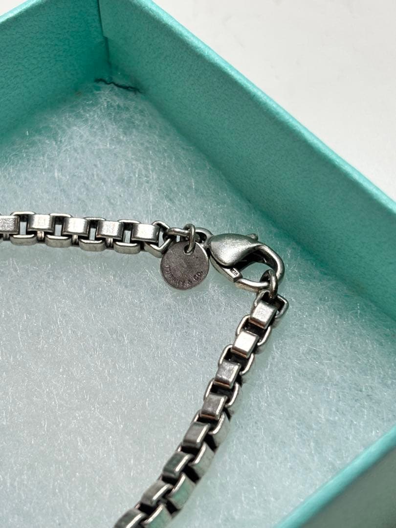[美品]Tiffany ティファニー ベネチアン リンク ブレスレットシルバー
