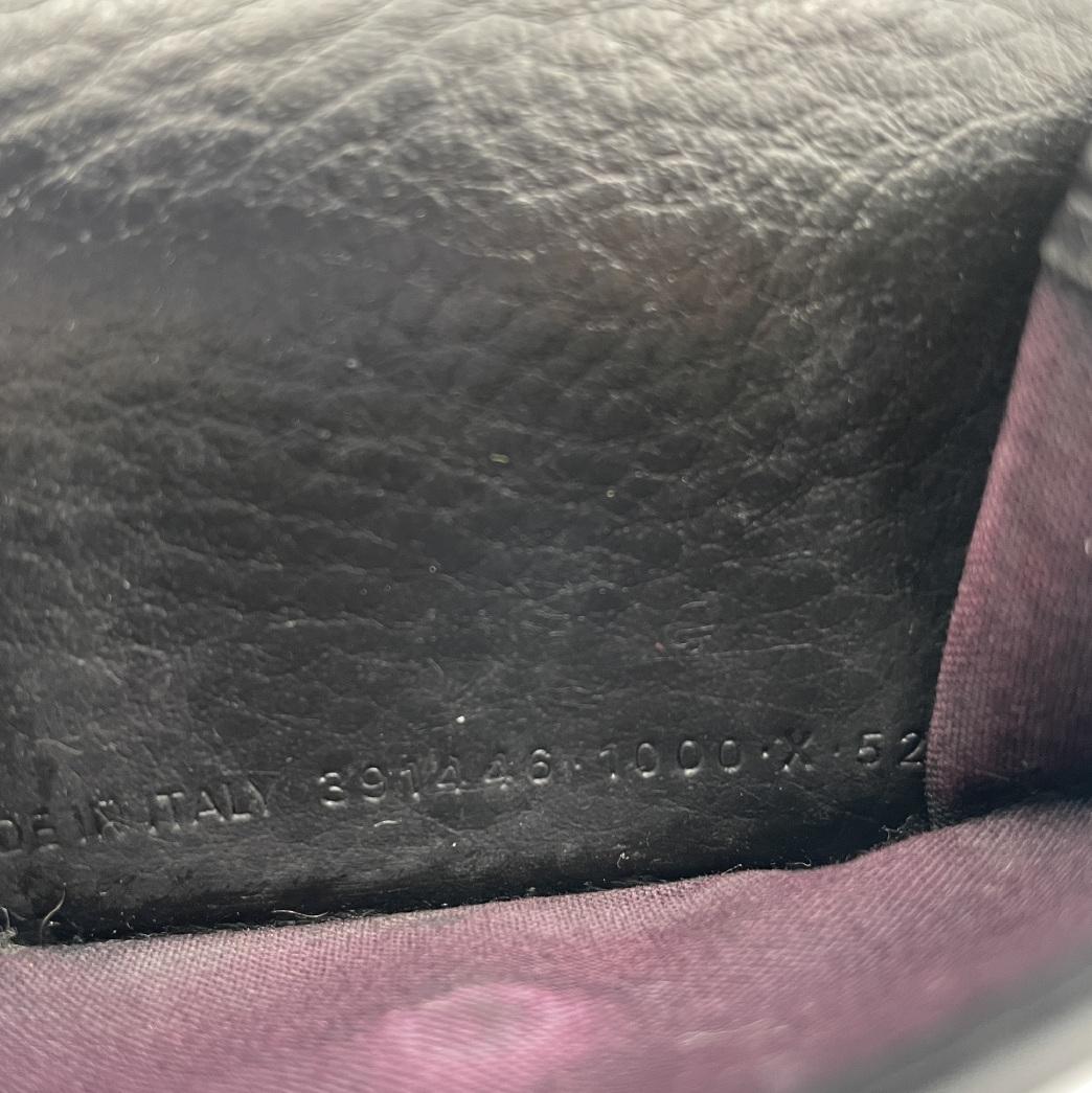 【BALENCIAGA（バレンシアガ）】ミニウォレット 三つ折り財布 黒