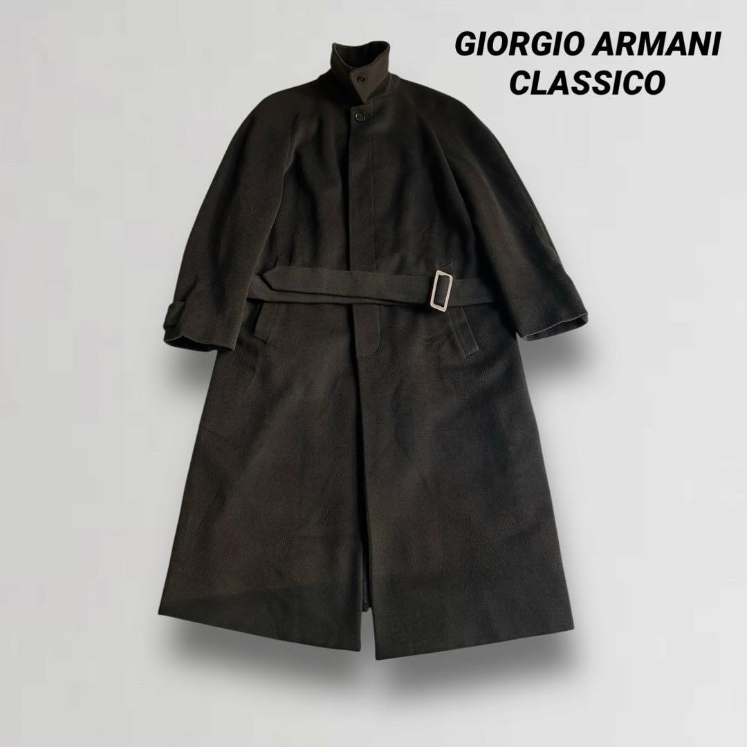 GIORGIO ARMANI CLASSICO ステンカラーコート カシゴラ