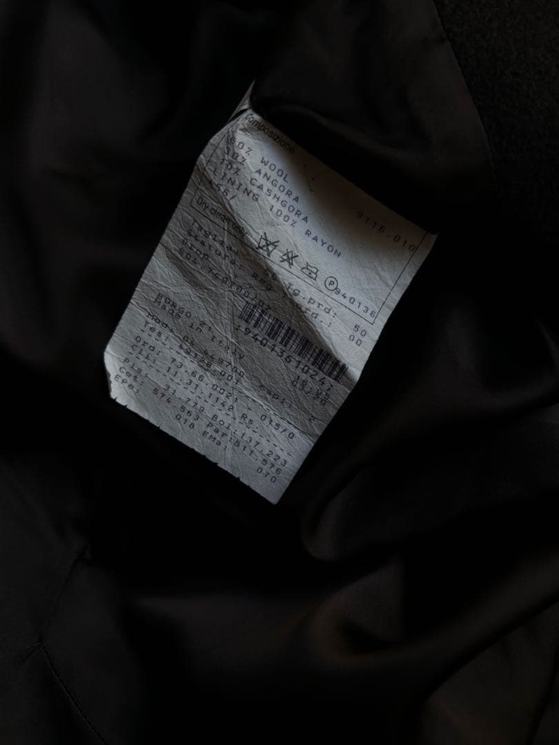 GIORGIO ARMANI CLASSICO ステンカラーコート カシゴラ