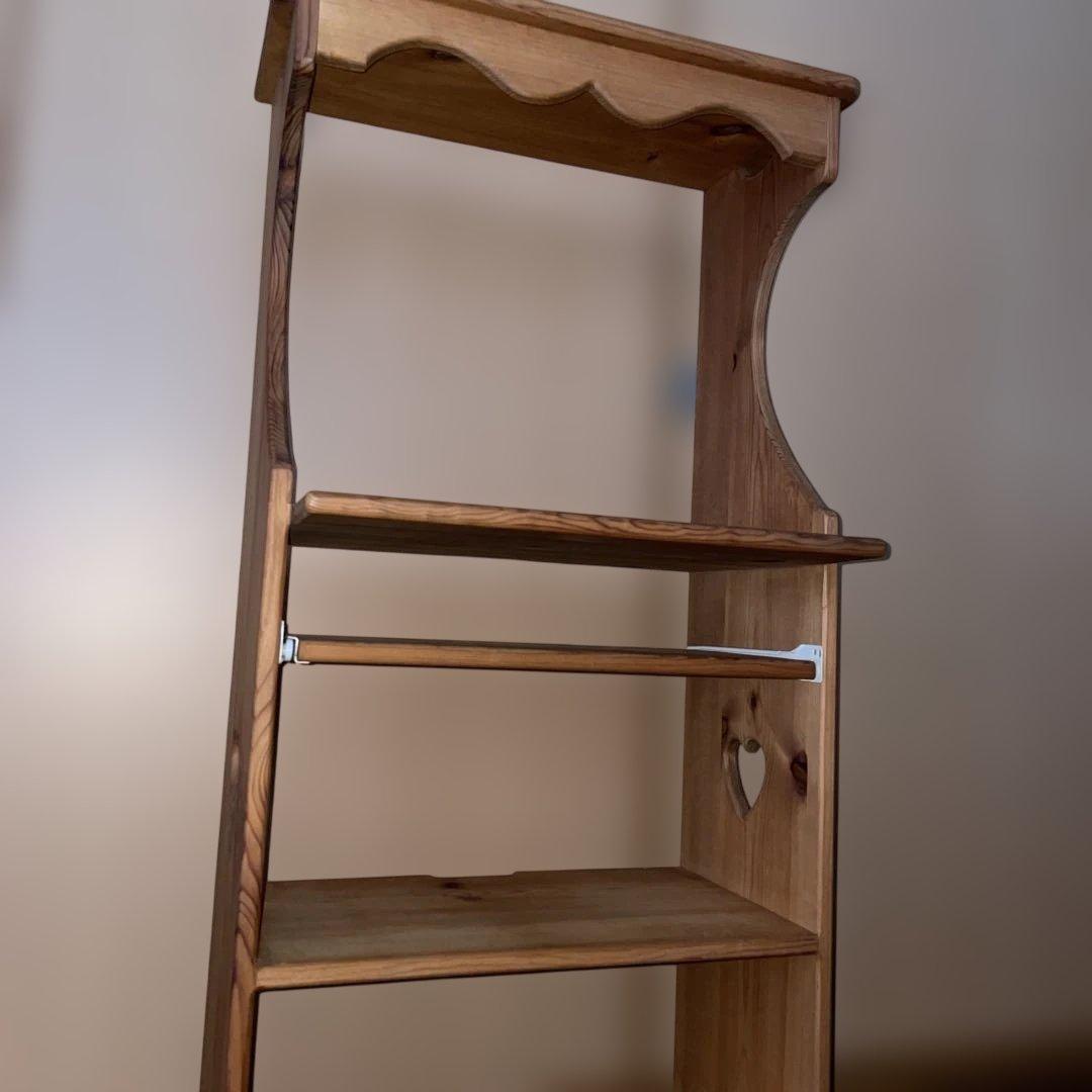 アメリカンカントリー　カントリーデスク　パソコンデスク　キャスター付き