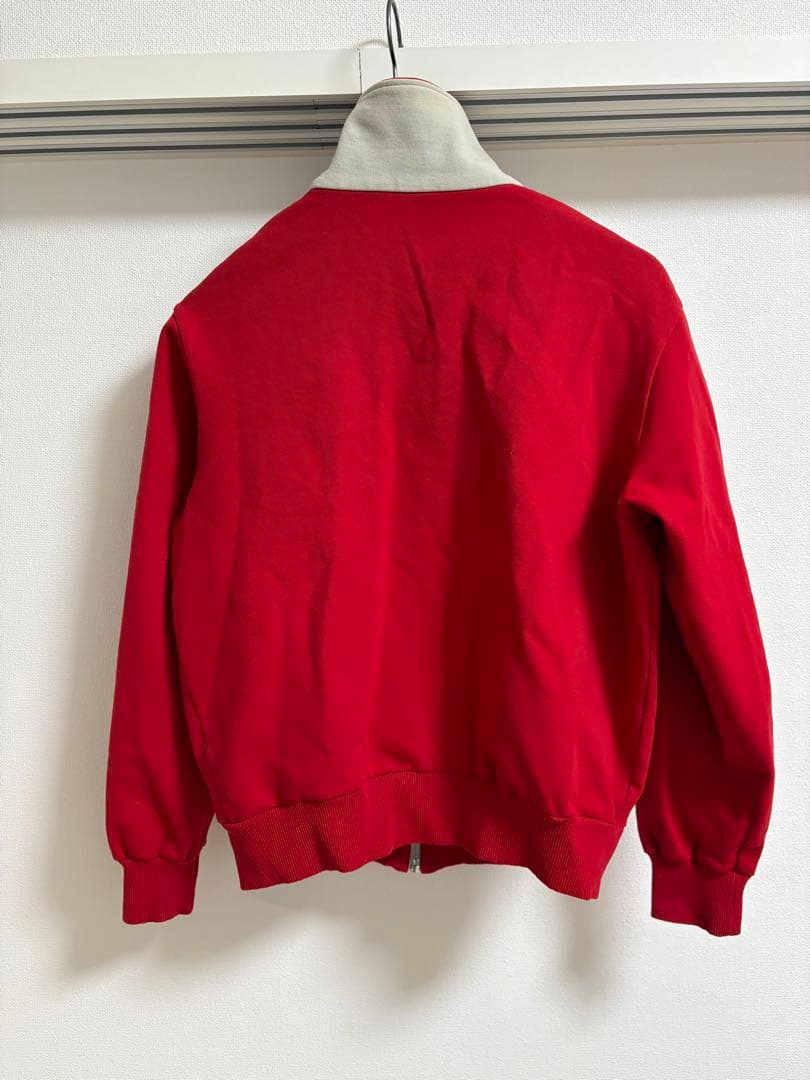 adidas トラックジャケット　赤　70s デサント