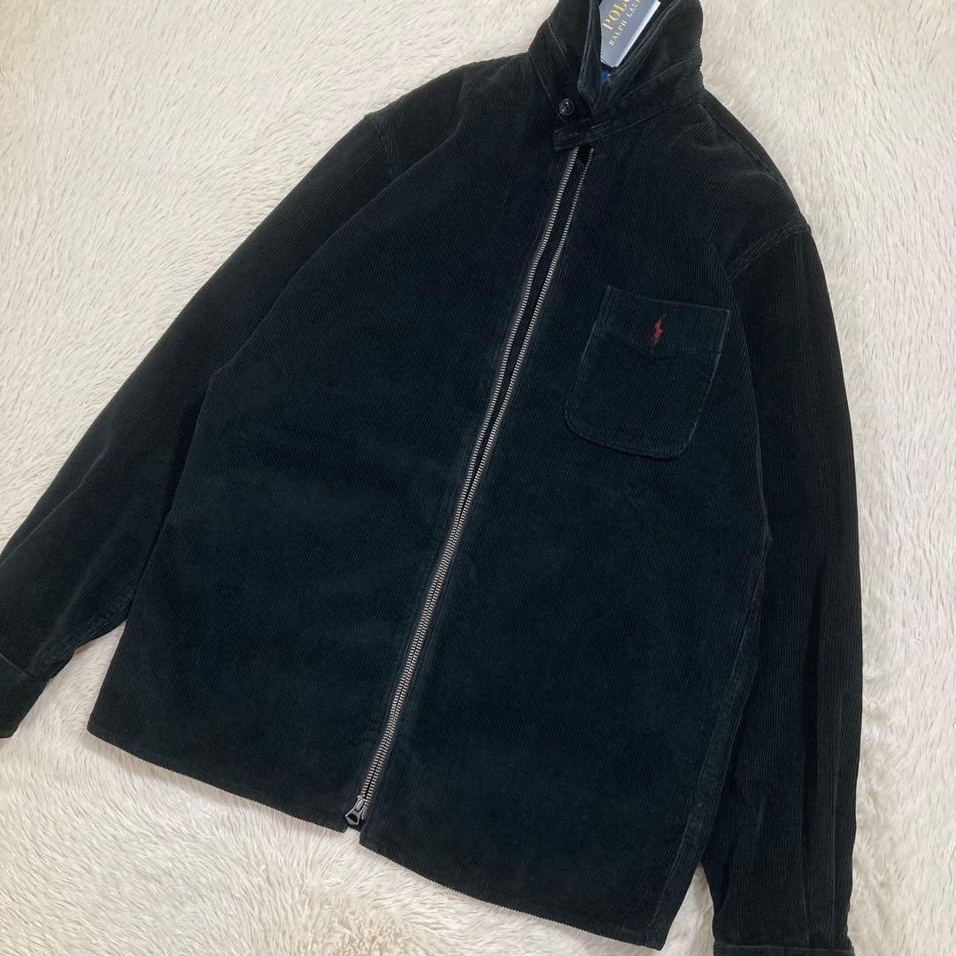 未使用タグ付 ポロラルフローレン コーチジャケット コーデュロイ ポニーロゴ
