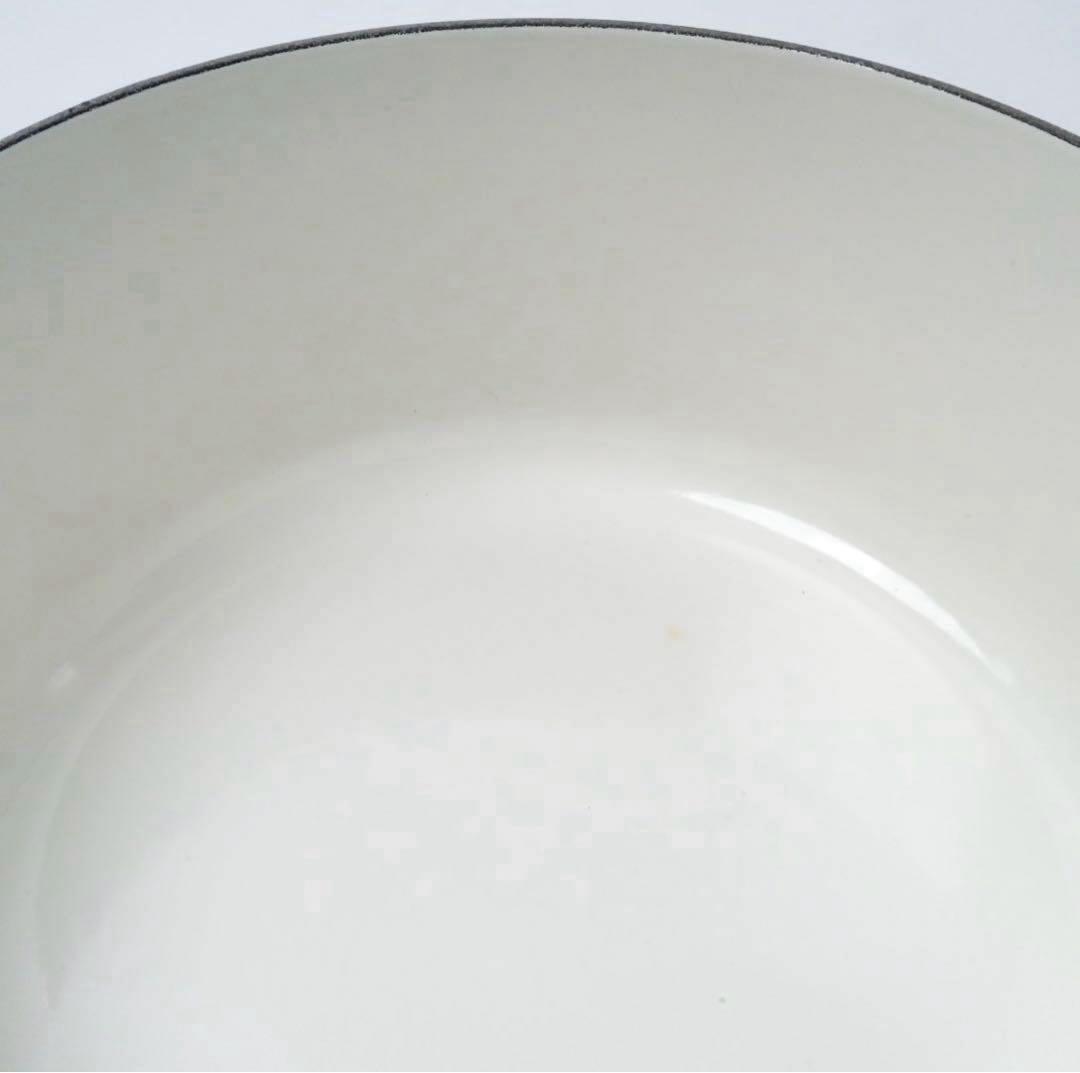 【新品】LE CREUSET　シグニチャーココット ロンド ホワイト　24cm