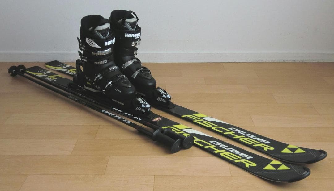 ■送料無料■フィッシャー■メンズスキーセット■160/27-27.5■メンテ付■