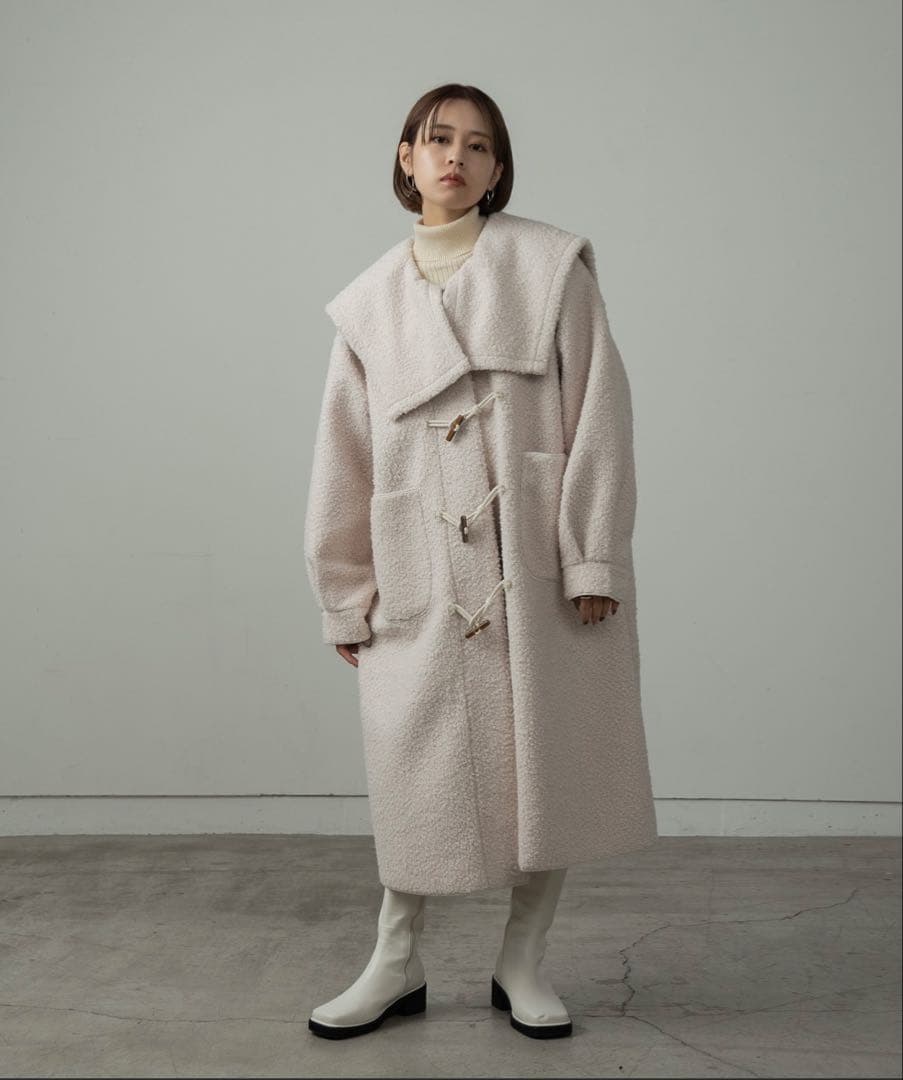 eim Amiur bigcollar boa duffle coat【完売品】