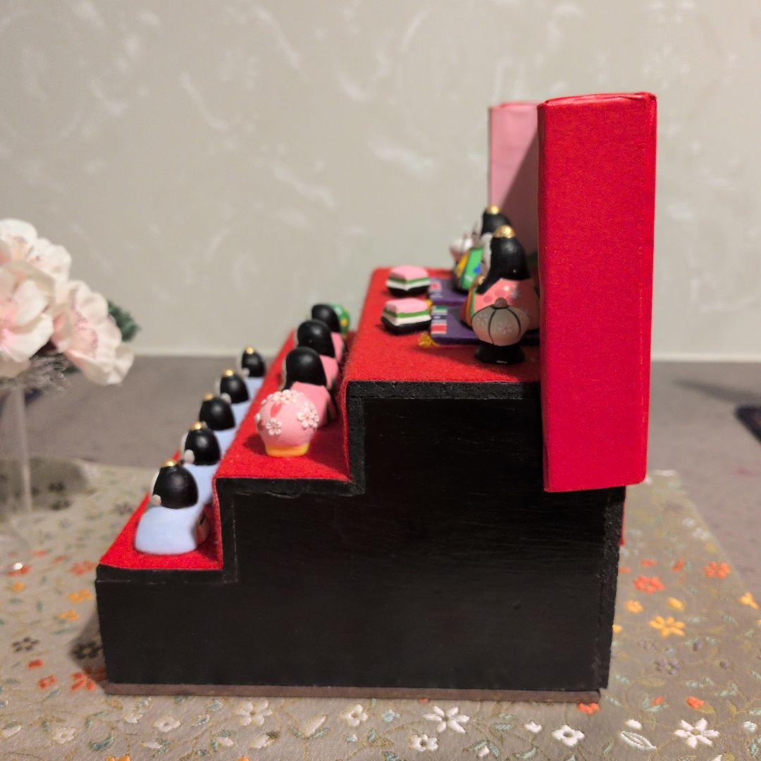 雛壇♥ミニひな壇　 雛人形セット 三段式　段飾り　お雛様　ひな祭り　お節句