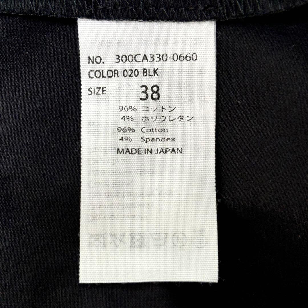 エンフォルド SOMELOS Tuck ブラウス　タック　黒　M