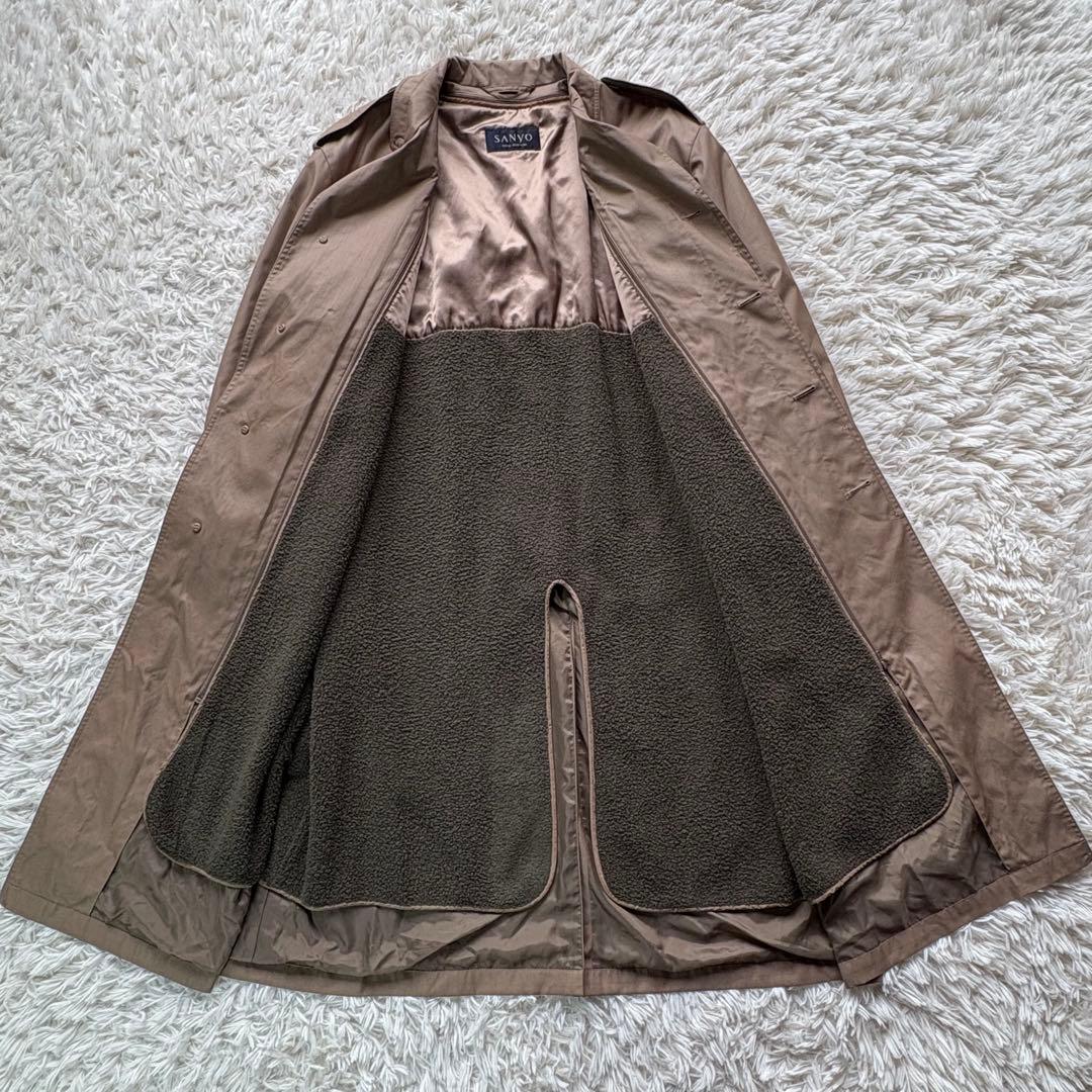 SANYO トレンチコート ライナー付 ベージュ M