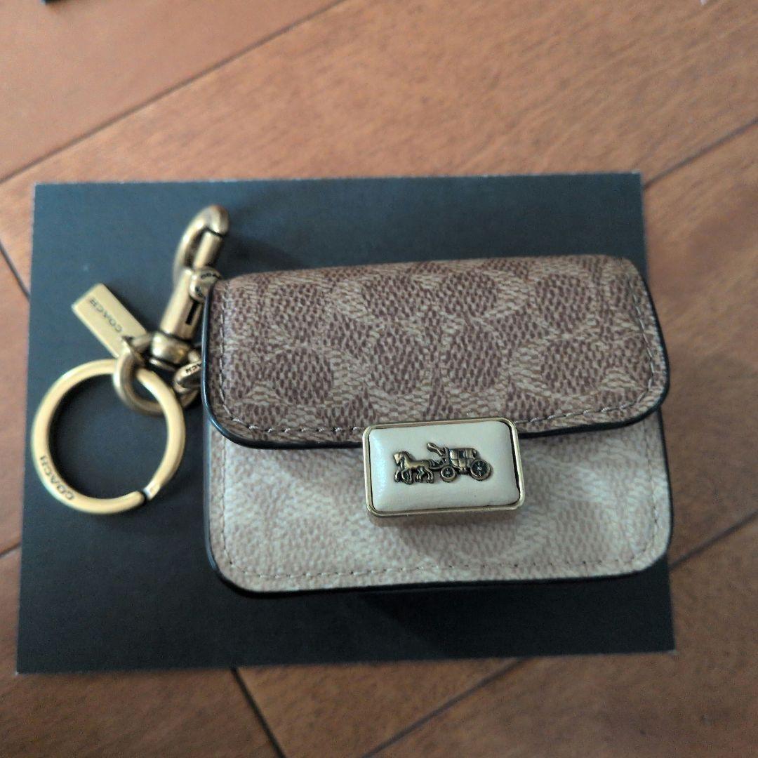 COACH ミニバックチャーム【2個セット】