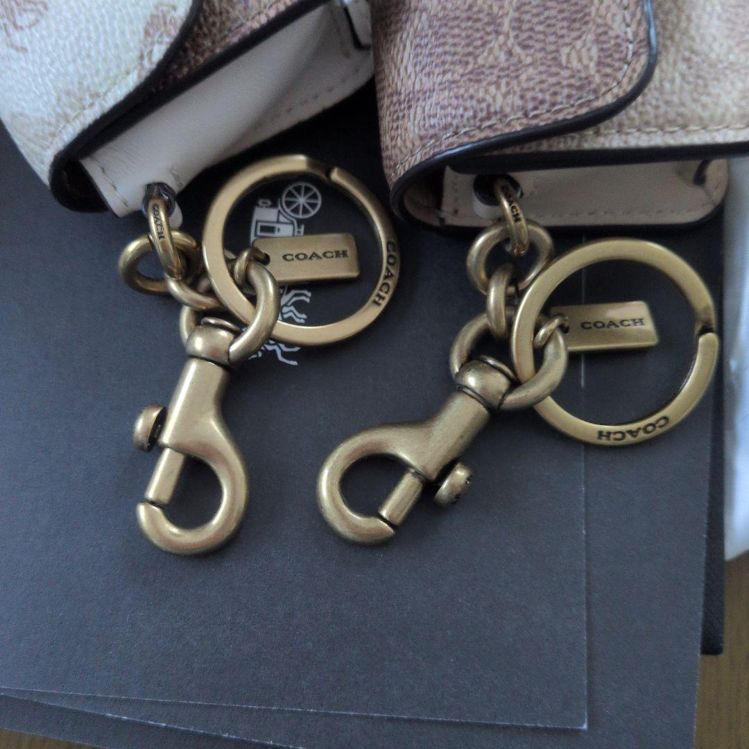 COACH ミニバックチャーム【2個セット】