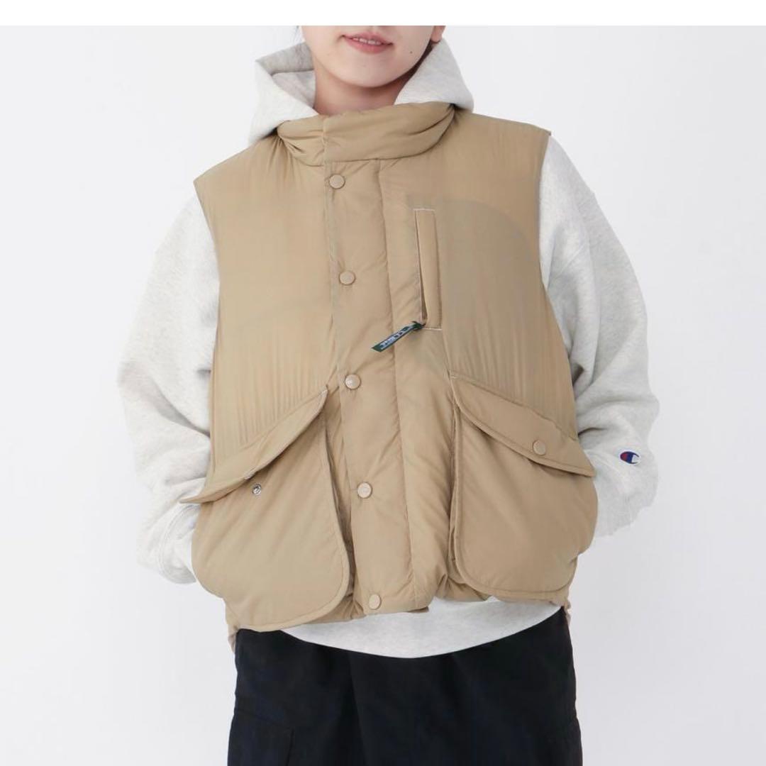 LLビーン　ポケッタブル　ダウンベスト　美品　M