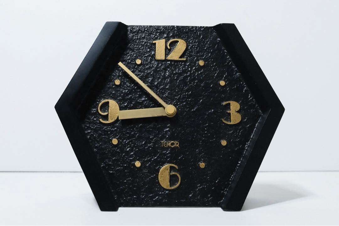 置き時計　ポストモダン　ミッドセンチュリー　スペースエイジ　ヴィンテージ