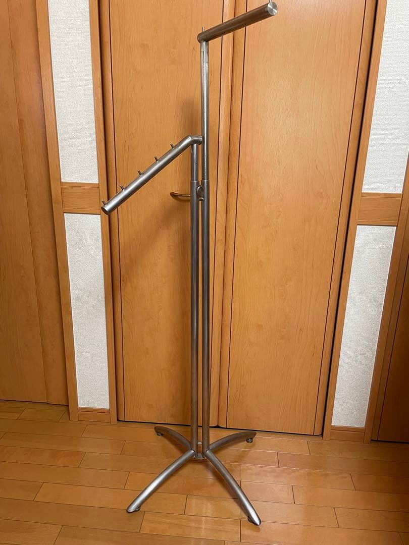 衣類ハンガー ラック　2方向　調整可能　店舗什器