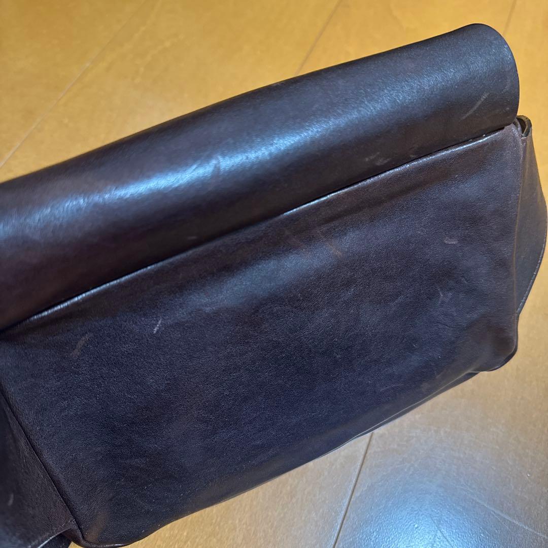 イルビゾンテ　IL BISONTE 革カバン ブラウン ボディバック・サコッシュ