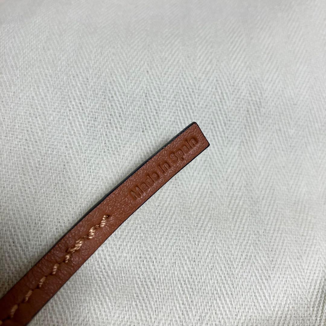 【未使用級】 LOEWE アナグラム キーホルダーチャーム