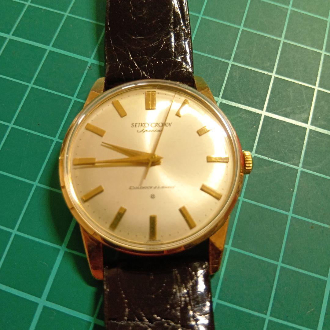 SEIKO クラウンスペシャル　SD ゴールド　インデックス金無垢