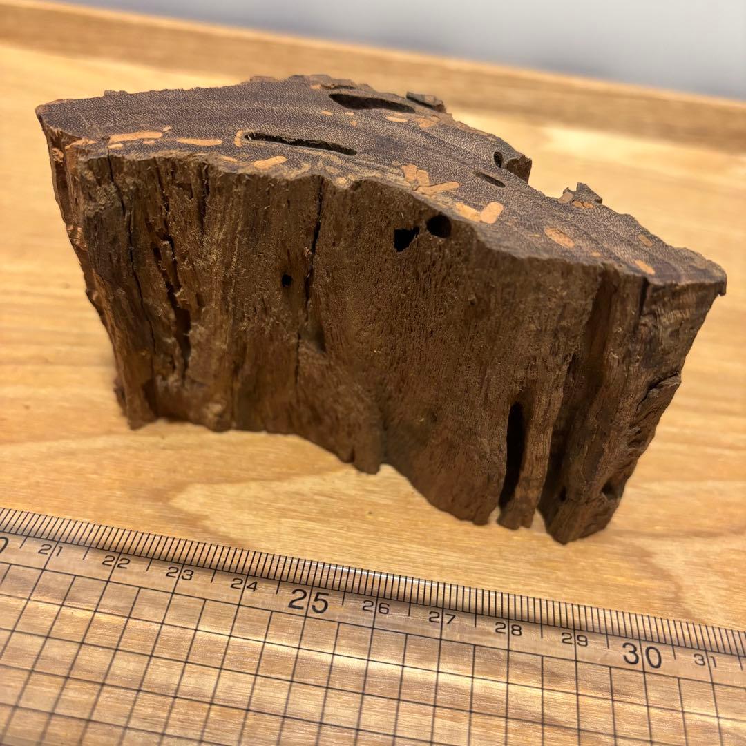 古代天然香木　沈香原木126.2g茶道具 タニシャム沈香伽羅聞香 香道具ベトナム