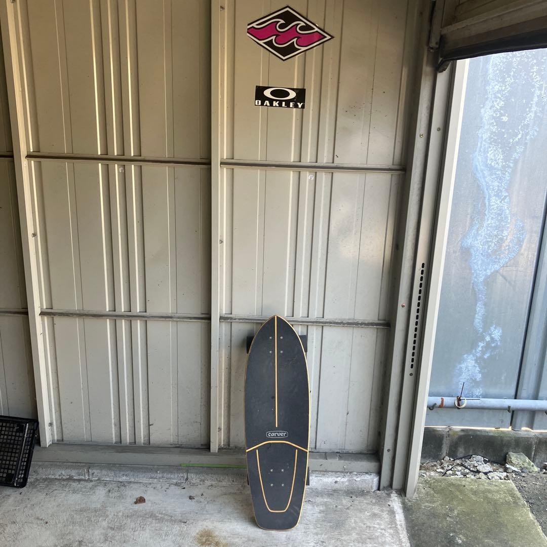 Carver スケートボード ホワイト/ブルー