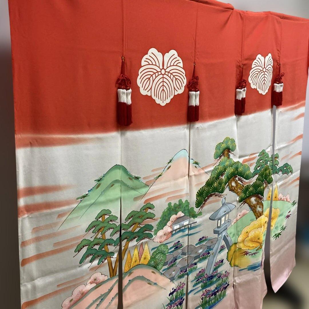 花嫁のれん　庭　灯篭　山　松