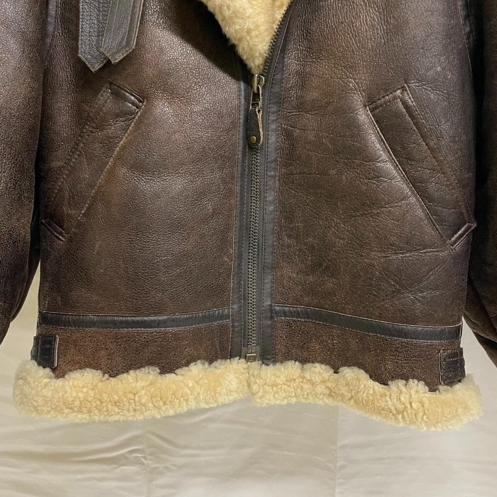 ◆DOG FIGHT フライト ジャケット ムートン 01021