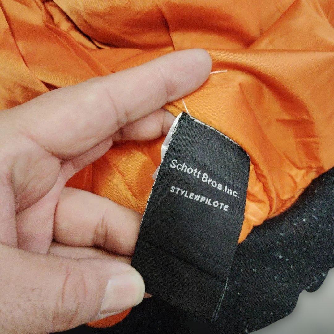 ショット Schott CWU MA-1 ジャケット Lサイズ ブラック